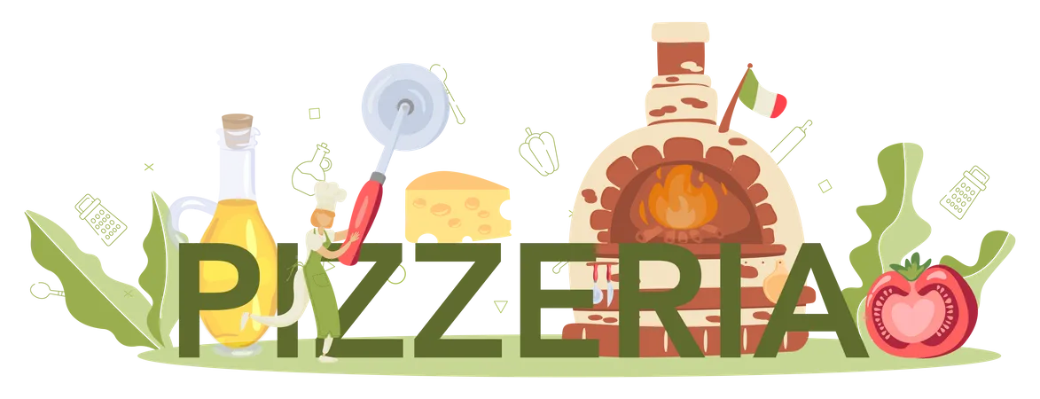 Pizzeria  Illustration