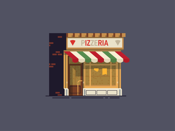 Pizzeria  Illustration