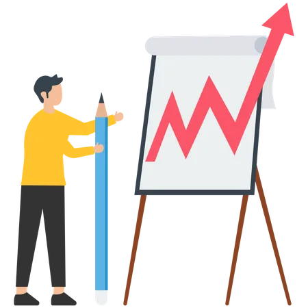 Plan your business growth  Illustration