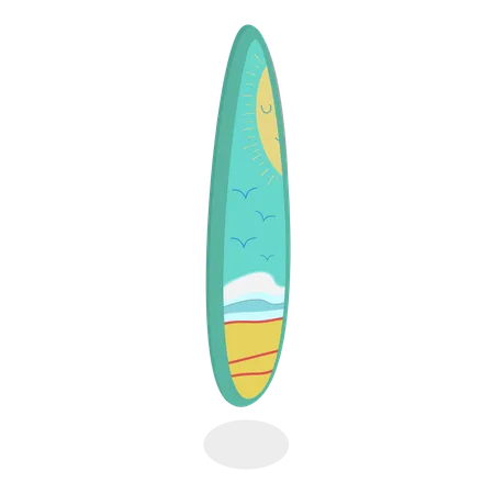 Planches de surf  Illustration