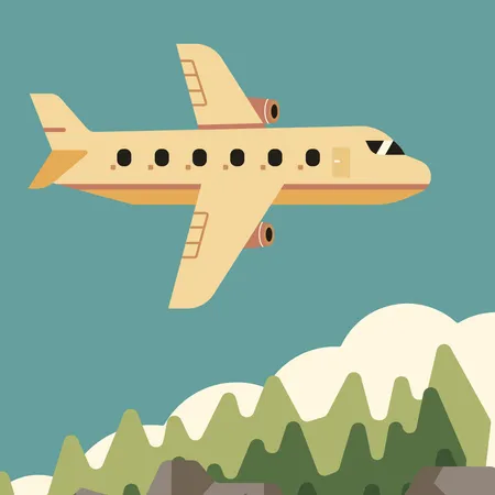 Plane  Illustration