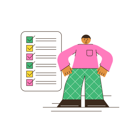Planejamento de tarefas  Ilustração
