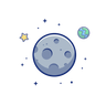 illustration for planet