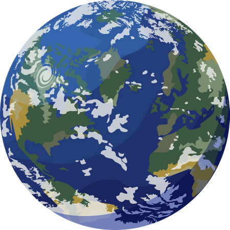 Planeta Terra  Ilustração