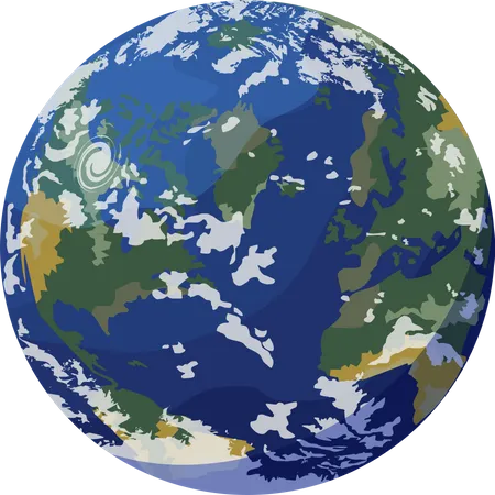 Planeta Terra  Ilustração