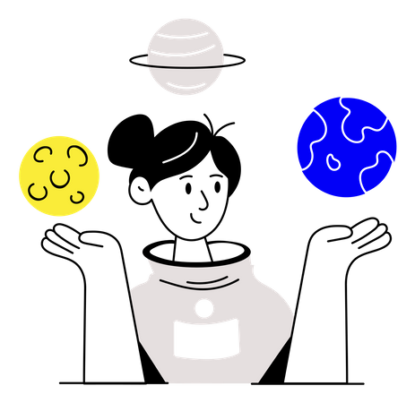 Planets Study  Illustration