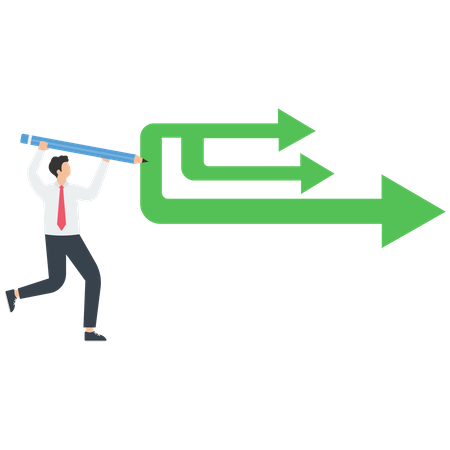 Planificación de copia de seguridad con posible opción de escenario empresarial  Ilustración