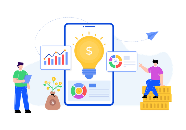 Planificación de inversiones  Ilustración