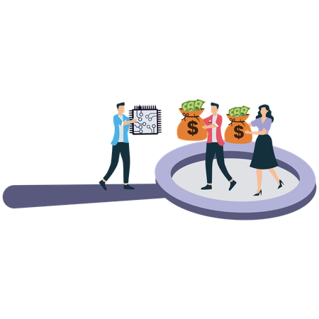 Planificación financiera y análisis estratégico  Ilustración