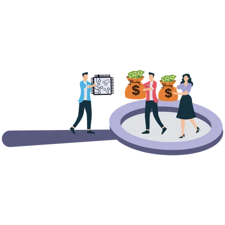 Planificación financiera y análisis estratégico  Ilustración