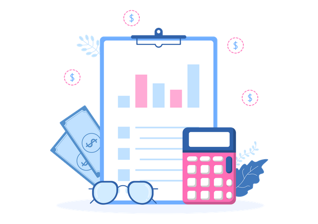 Planning d'affaires  Illustration