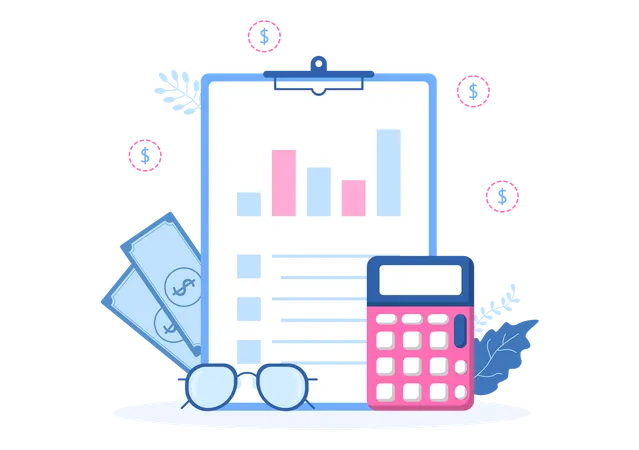 Planning d'affaires  Illustration