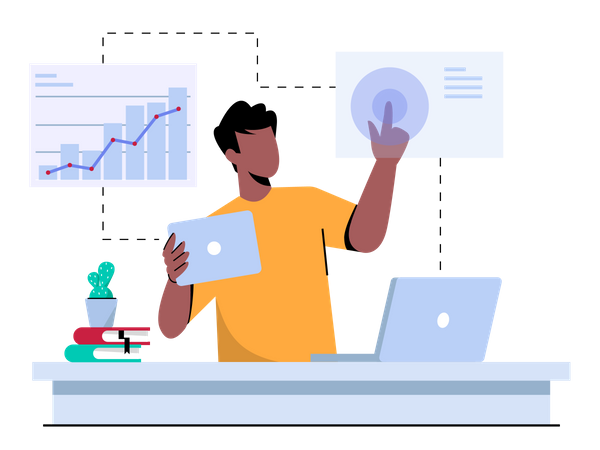 Planning d'affaires  Illustration