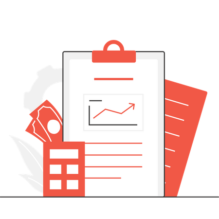 Planning d'affaires  Illustration