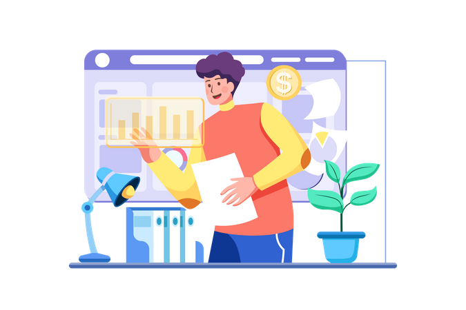 Planification financière  Illustration