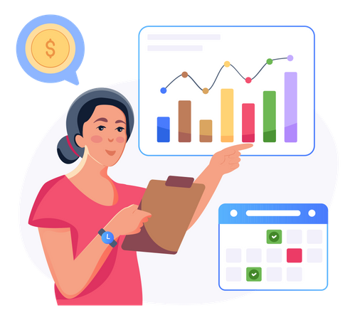 Planification financière  Illustration