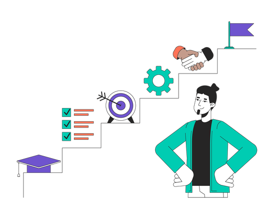 Planifier le cheminement de carrière  Illustration