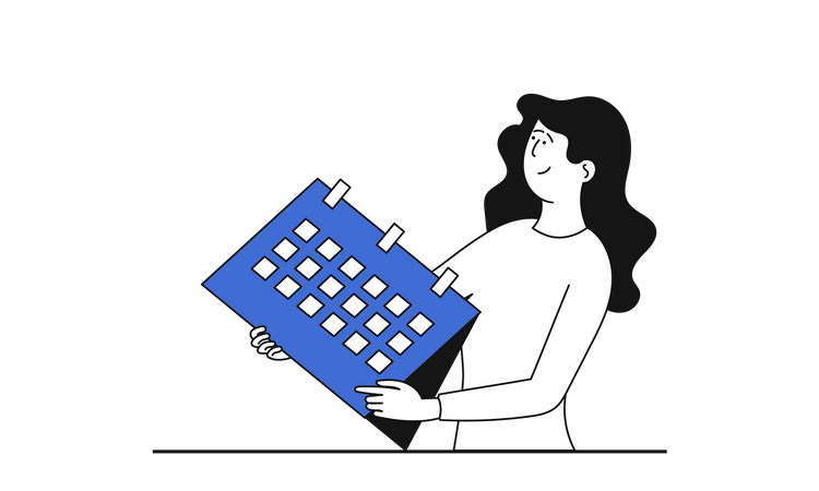 Planning d'affaires  Illustration