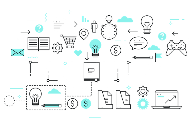 Planning management  Illustration