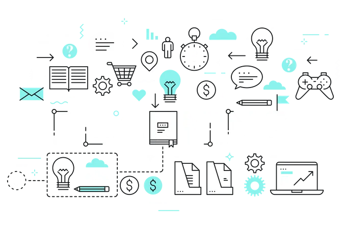 Planning management  Illustration