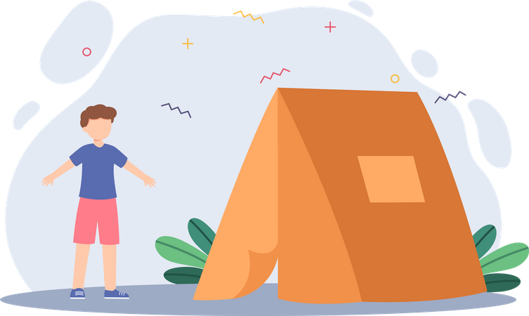Plano de férias  Ilustração