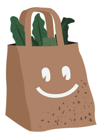 Plant Bag  Illustration