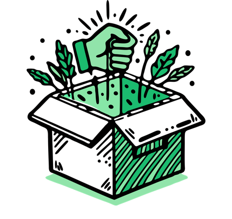 Plant delivery  Illustration