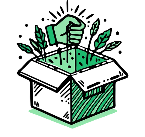 Plant delivery  Illustration
