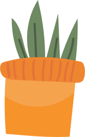 Planta de interior  Ilustração