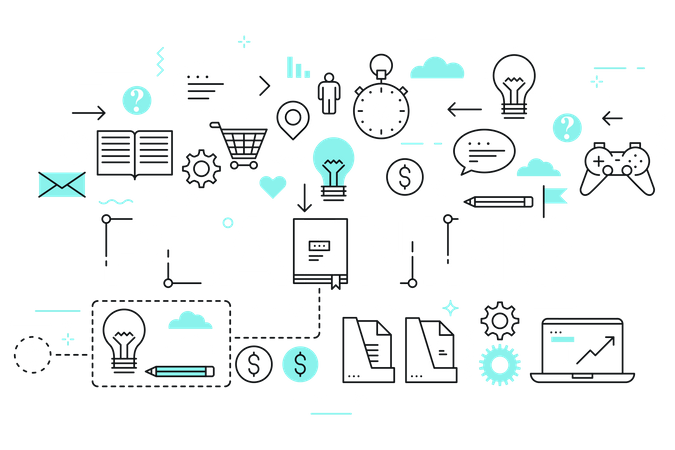 Planungsmanagement  Illustration