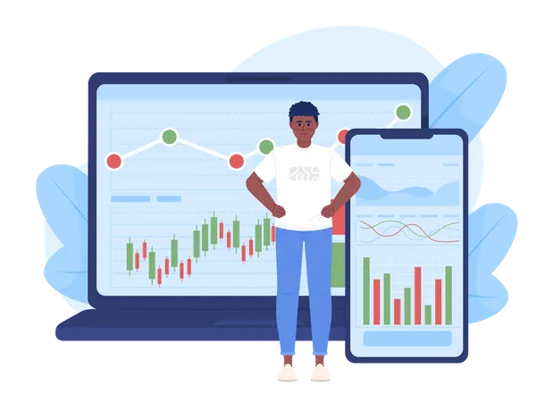 Plateformes de trading  Illustration