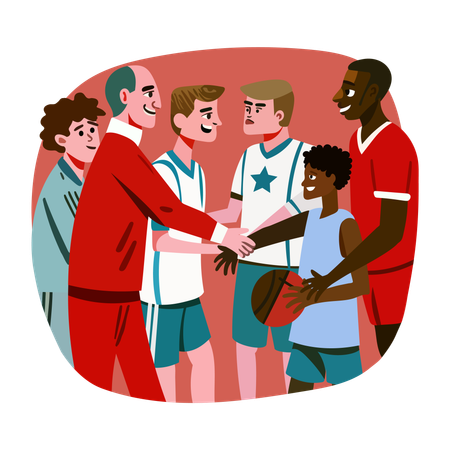 Player Meeting  Illustration