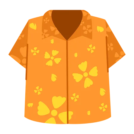 Camisa de playa  Ilustración