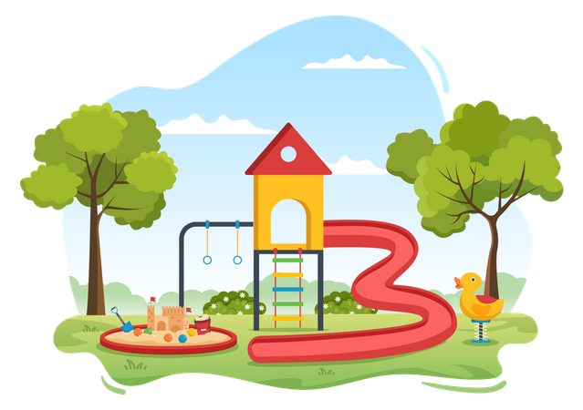 Playground Illustration