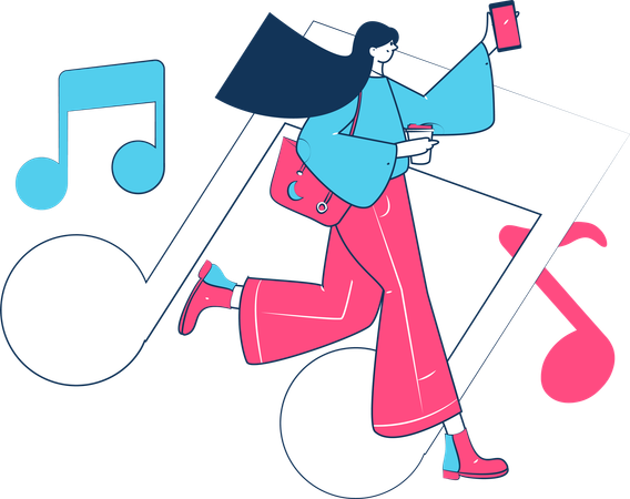 Playlist de filles  Illustration