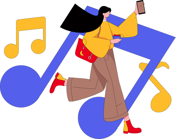 Playlist per ragazze  Illustration