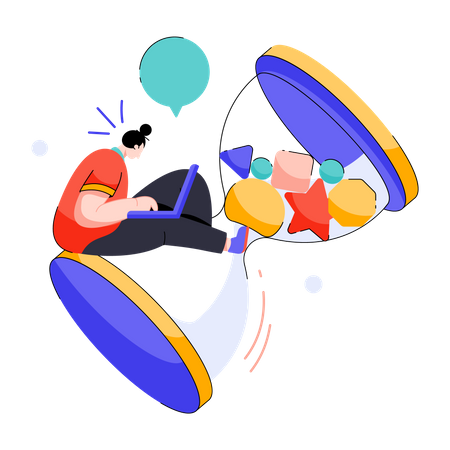Plazo de trabajo  Ilustración