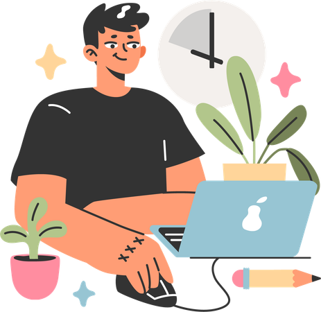 Plazo de trabajo  Ilustración