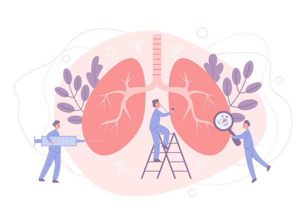 Pneumologie  Illustration
