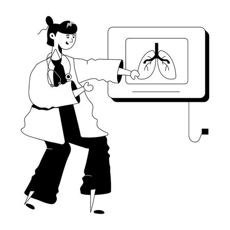 Pneumologue  Illustration