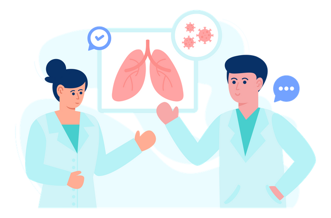 Pneumologue  Illustration