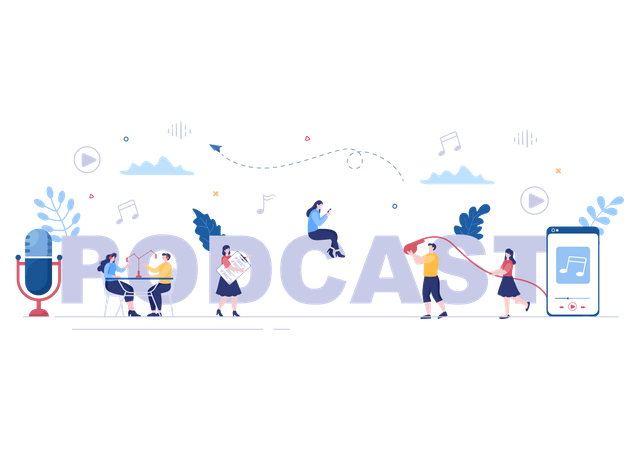 Podcast  Illustration