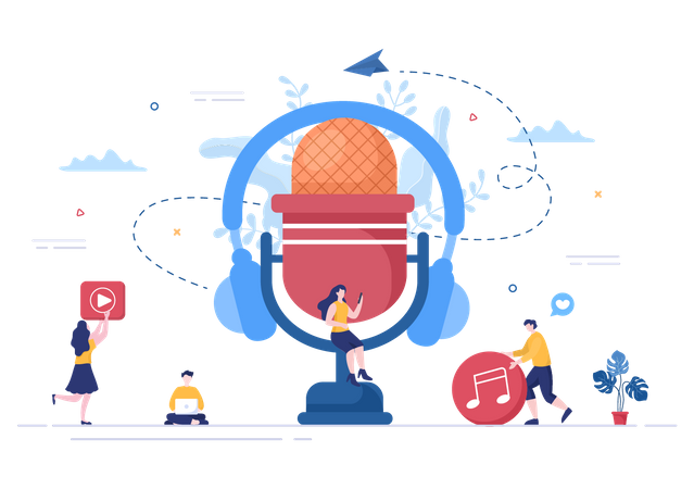 Podcast  Illustration