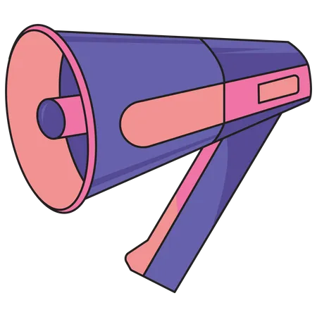 Podcast Megaphone  Illustration