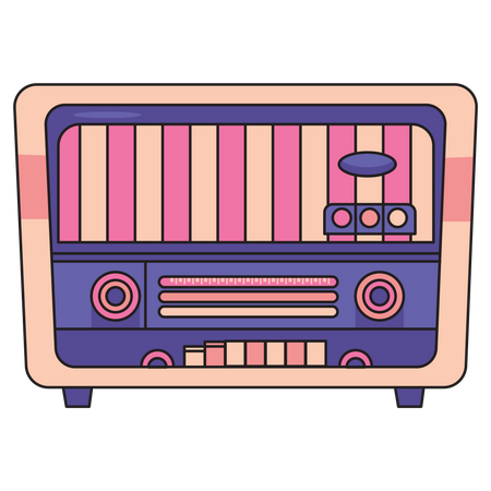 Podcast radio  Illustration