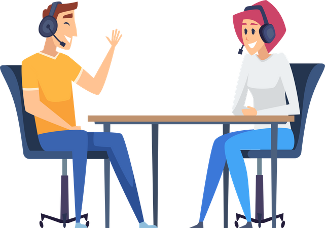 Podcast show  Illustration