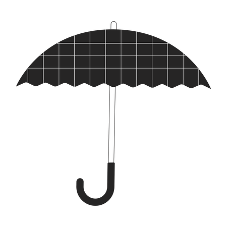 Accessoire poignée parapluie  Illustration