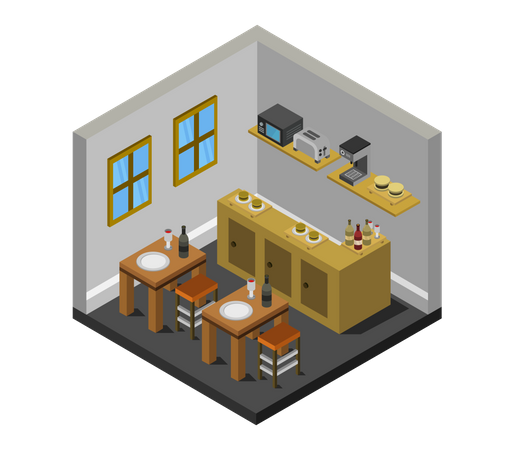 Point de cuisine  Illustration