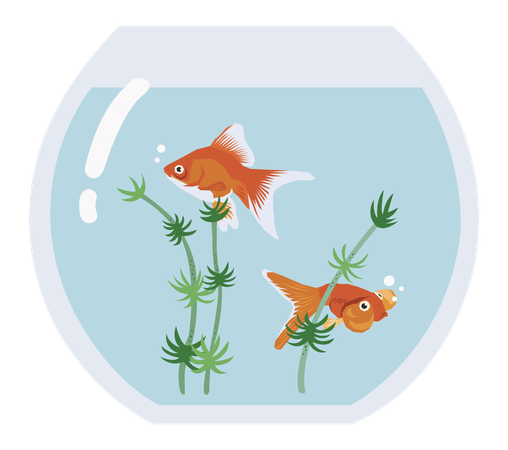 Poisson mignon  Illustration