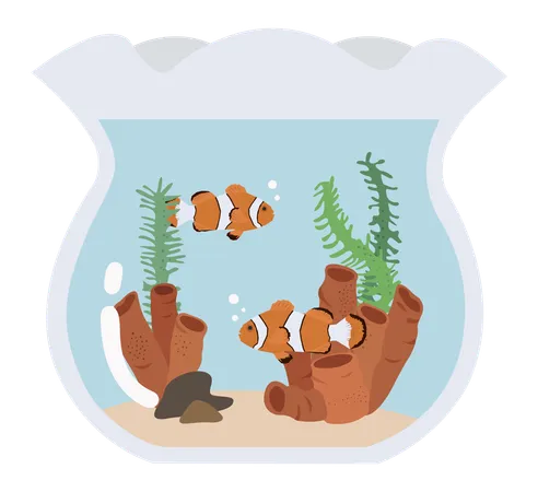 Poisson mignon  Illustration